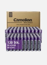 120 x Camelion AAA & AA Ultra