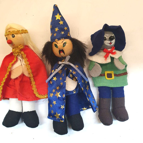 Set fingerpuppen - set,