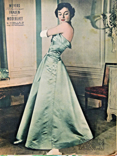 Altes modeheft von 1950 mit - altes,