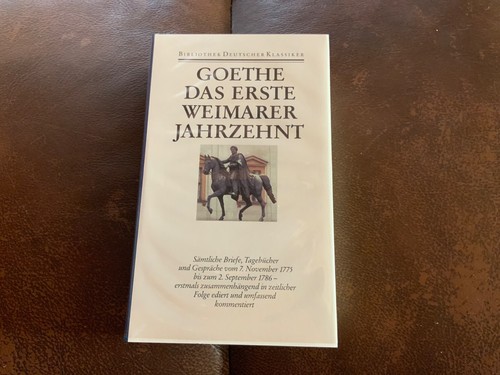 Goethe sämtliche werke - goethe,