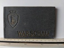 Altes Postkartenheft Warschau