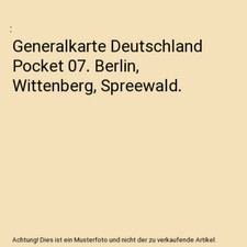 Generalkarte Deutschland