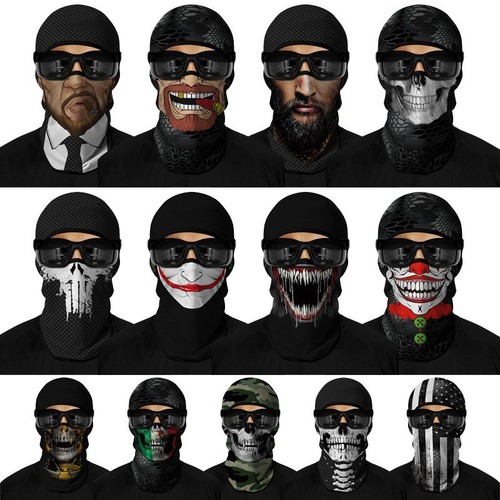 Grafik radsport balaclava - 3d-grafik,