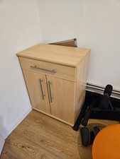 Schrank klein BxTxH=60x40x80 mit Schublade und Drehtüren