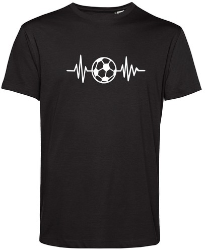 Bio shirt herzschlag fussball - bio-shirt:,