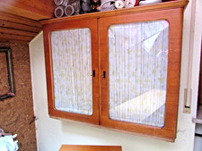 Retro Vintage  Hängevitrine / Vitrine / Hängeschrank mit Glastüren