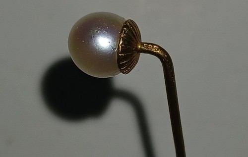 585 gold krawattennadel - 585,