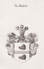 1820 Damitz Pommern Wappen