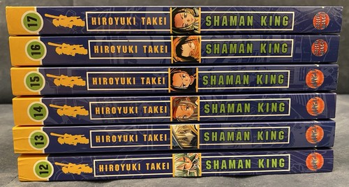 Shaman king manga band 17 - shaman, 12-17