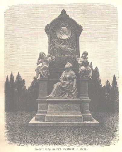 Bonn das schumann s denkmal - schumann,