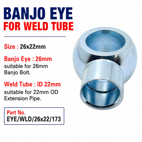 26mm banjo union - banjo, union/eye