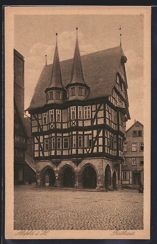 Ansichtskarte alsfeld h - alsfeld, i.