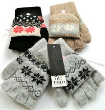 Warme Handschuh Halbfinger mit