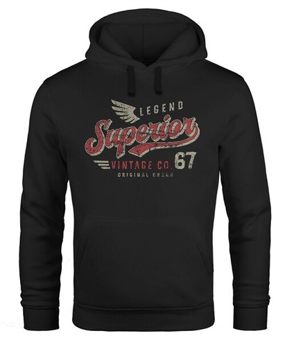 Hoodie herren vintage - vintage, retro