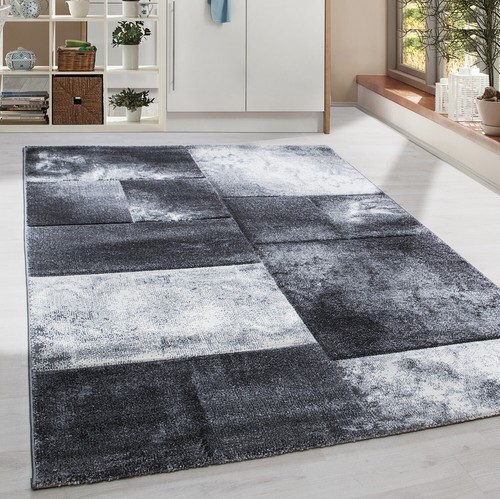 Kurzflor design teppich - design,