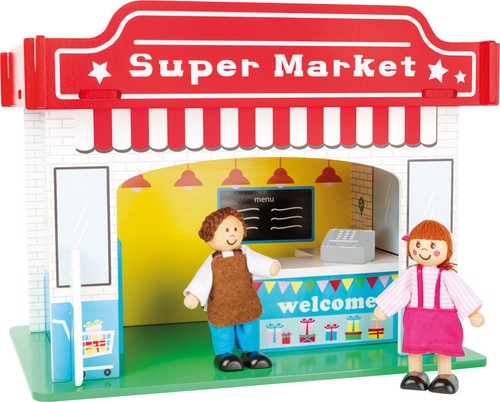 Spielhaus supermarkt - supermarkt,