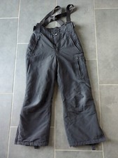 Schneehose, Skihose, Winterhose, GrinariO sports, Gr. 128 mit Trägern, schwarz