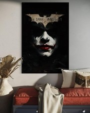 Joker Leinwand Bild Batman