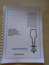 VOLVO PENTA  350/400/450/600/700 (35-70 PS) Bedienungs- und Betriebsanleitung