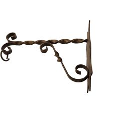 Ausleger Blumenampel Wandhaken Schmiedeeisen 35cm Fachwerkhaus Laterne Lampe