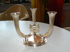 WMF Kerzenleuchter versilbert 3 - lichtig  Art Deco Kerzenständer Kerzenhalter