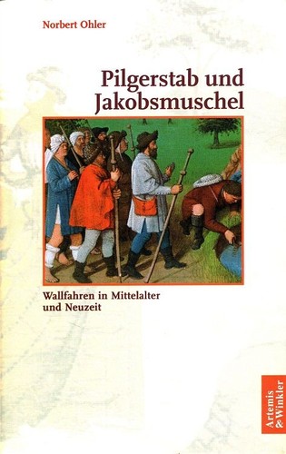 Pilgerstab und jakobsmuschel - pilgerstab,