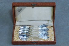 6X LÖFFEL MOKKALÖFFEL KAFFEELÖFFEL OSTFRIESENMUSTER 800ER SILBER WILKENS