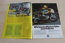 PS Sport Motorrad 10/1975 Zündapp KS 125 Sport mit 17PS bbesser als...?