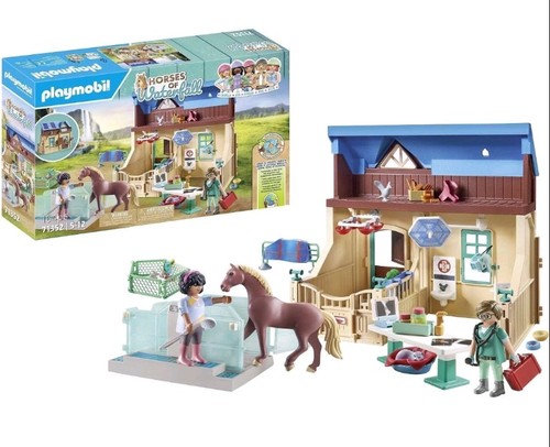 Playmobil horses waterfall - horses,