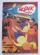 MOSAIK – Nr 40: Variant-Titelcover DDR Papier - Die schwarze Limousine - Fanzine