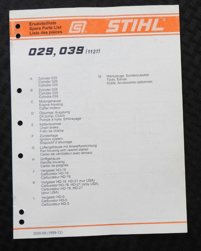Original stihl 029 - original, 039