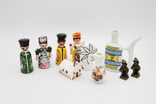 Konvolut 10 alte Souvenirs Werbung Miniaturen aus Böhmen Ungarn Polen Handbemalt