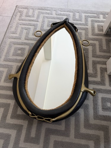 Wandspiegel schwarz gold mit - schwarz/gold,