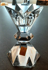 Kerzenständer von Nachtmann aus 24% Bleikristall sternförmig Vintage Tafelkerzen