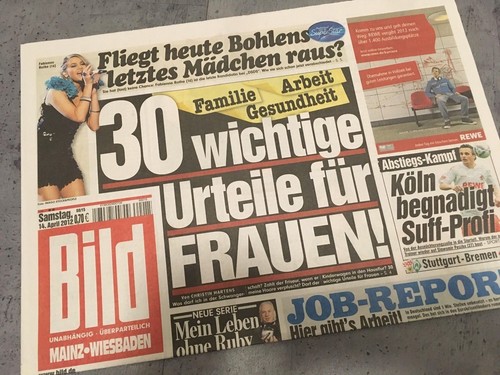 Bildzeitung bild 2012 - bild, *