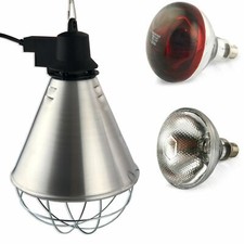 Wärmestrahler Rotlichtlampe für Tiere Infrarotstrahler Wärmelampe Küken Welpen