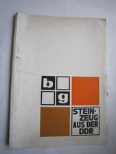 Erzeugnis-Katalog"Steinzeug"Ve