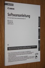 Softwareanleitung Canon PowerShot G3 + PowerShot S45 + IXUS v3