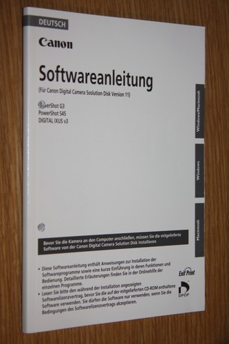 Softwareanleitung canon - softwareanleitung,