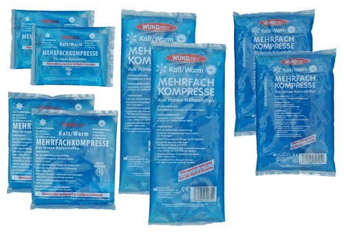 8er set mehrfach kompresse - set, mehrfach-kompresse