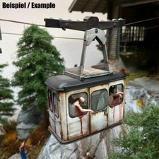 Gondel für Seilbahn in 1:35 -