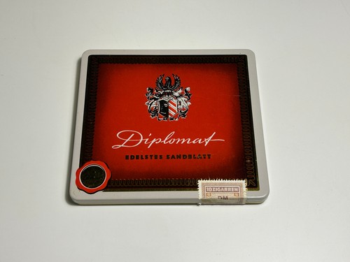 Blechdose diplomat zigarren - blechdose,