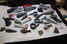 34 Stück Angelblei, Meeresblei, Grundblei, Norwegenblei Angler Dorsch Butt Wels