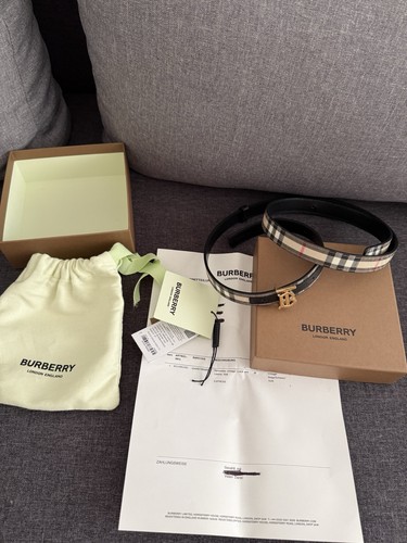Burberry ledergürtel damen - burberry,