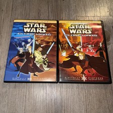 Star Wars Clone Wars DVD Lot