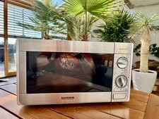Microwelle Silber 700Watt Mit