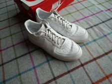 NIKE Air Force 1 - Schuhe / Sneaker - Gr. 46 - weiß - Leder