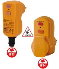 Personenschutzschalter Personenschutzadapter IP55 IP54 16A Brennenstuhl