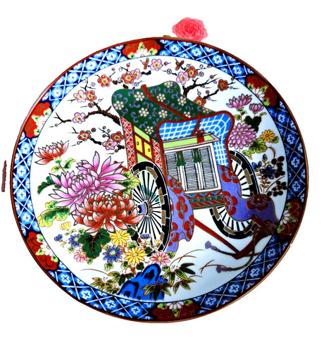 Japanischer kutani porzellan - japanischer,
