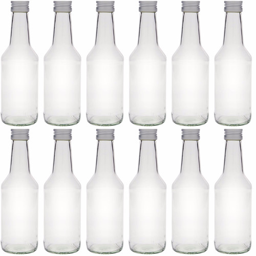 12er set glasflaschen 250 - set, ml